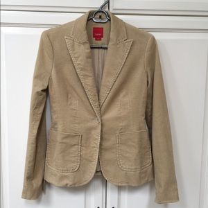 ESPRIT Slim-fit Suede Blazer